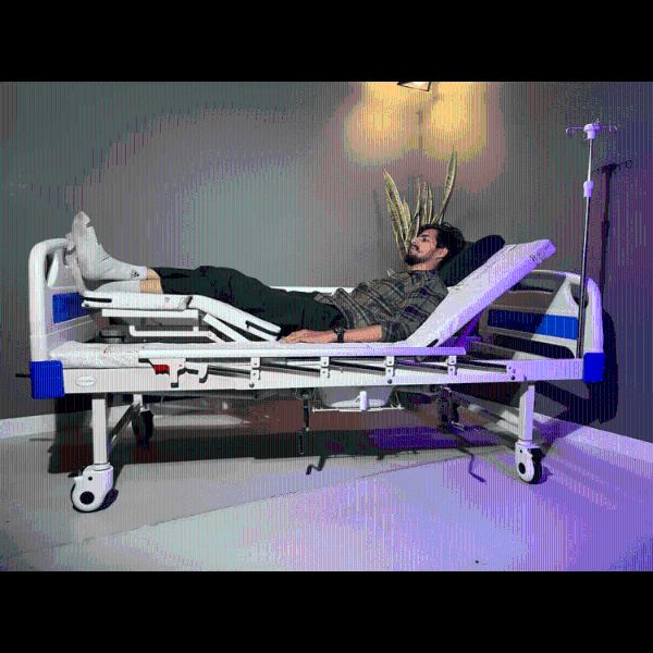 thumbnail Morecare Ergo Tilt - Manual Side Tilting & Chair Position And Commode Bed